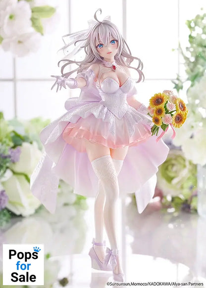 Alya Sometimes Hides Her Feelings in Russian Statue 1/7 Alisa Mikhailovna Kujou Wedding Dress Ver. 24 cm