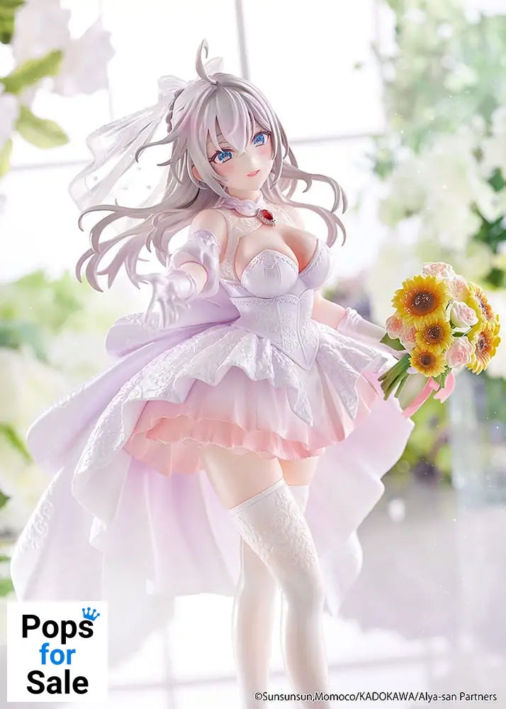 Alya Sometimes Hides Her Feelings in Russian Statue 1/7 Alisa Mikhailovna Kujou Wedding Dress Ver. 24 cm