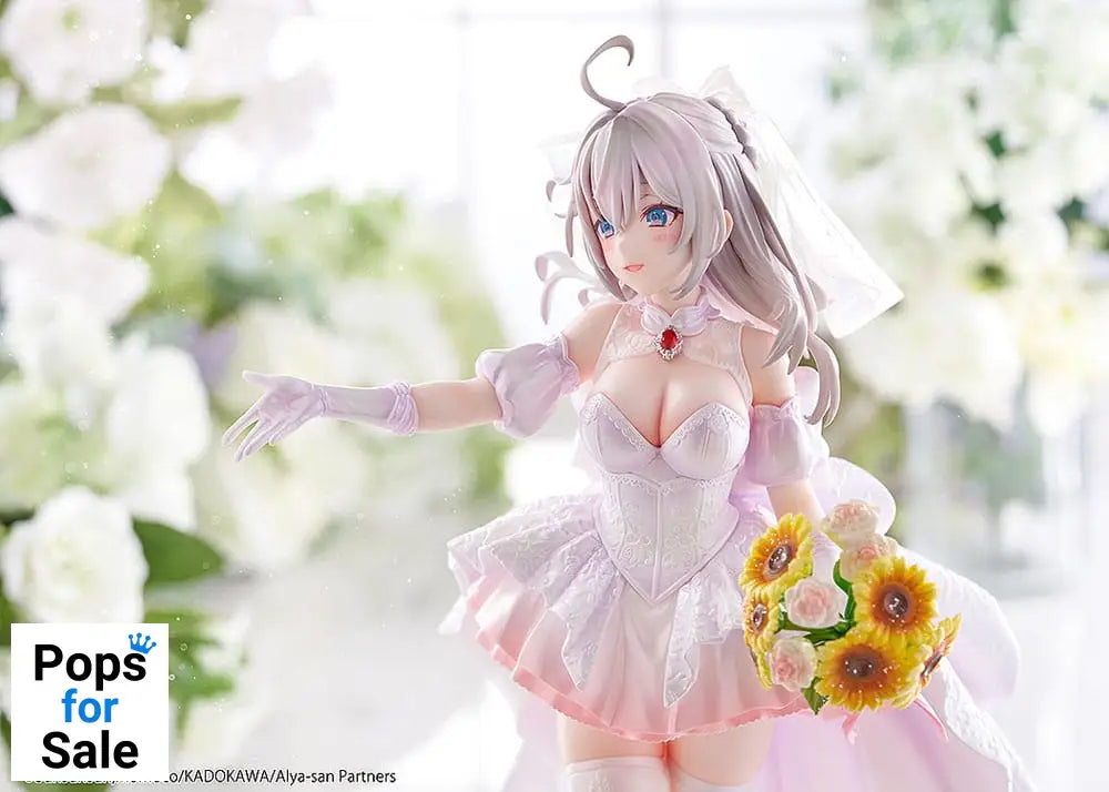 Alya Sometimes Hides Her Feelings in Russian Statue 1/7 Alisa Mikhailovna Kujou Wedding Dress Ver. 24 cm