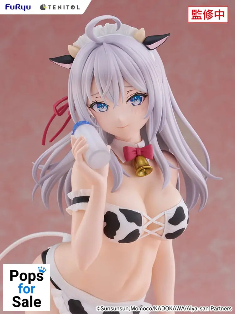 Alya Sometimes Hides Her Feelings in Russian Tenitol Tall PVC Statue Alya Cow Costume Ver. 29 cm