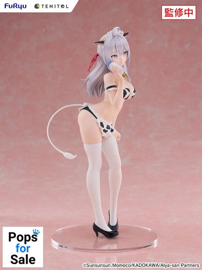 Alya Sometimes Hides Her Feelings in Russian Tenitol Tall PVC Statue Alya Cow Costume Ver. 29 cm