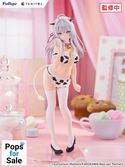 Alya Sometimes Hides Her Feelings in Russian Tenitol Tall PVC Statue Alya Cow Costume Ver. 29 cm