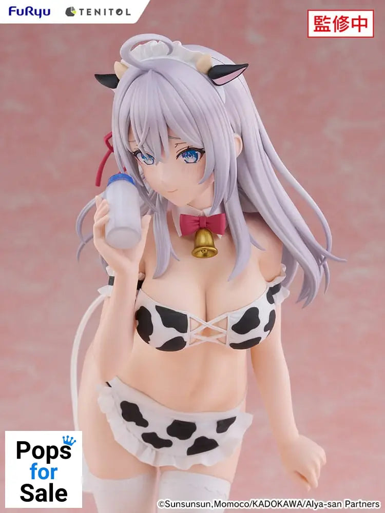 Alya Sometimes Hides Her Feelings in Russian Tenitol Tall PVC Statue Alya Cow Costume Ver. 29 cm Statues