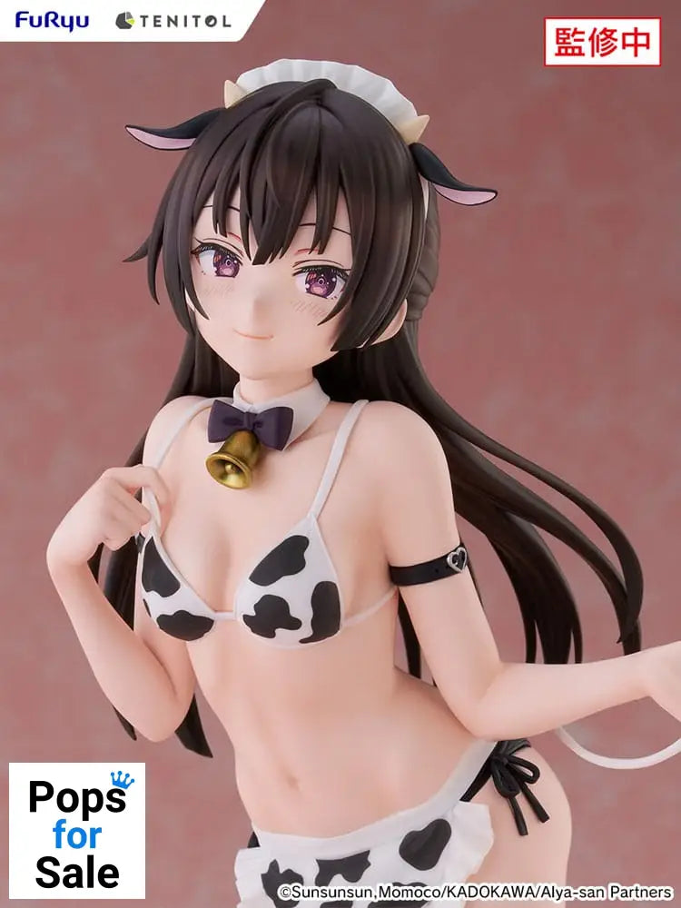 Alya Sometimes Hides Her Feelings in Russian Tenitol Tall PVC Statue Yuki Suo Cow Costume Ver. 28 cm