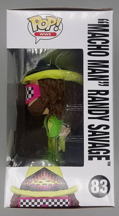 83 Macho Man Randy Savage (Green) - WWE - Funko POP - Box Damaged