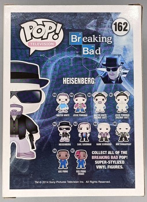 162 Heisenberg - Breaking Bad - Box Damaged Funko POP