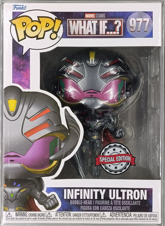 #977 Infinity Ultron (w/ Weapon) Marvel What if...? Funko POP