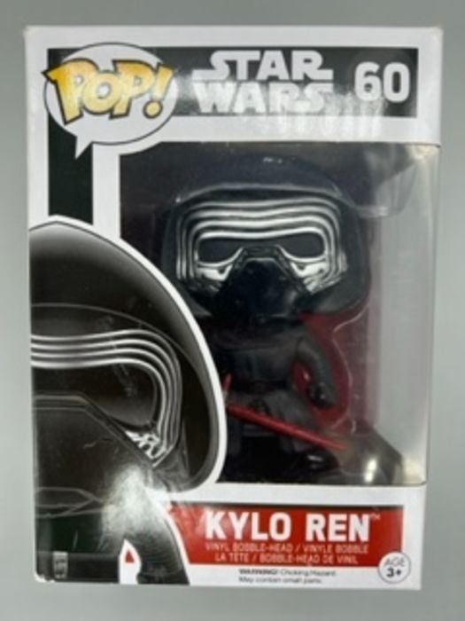 #60 Kylo Ren - Star Wars - The Force Awakens - Box Damaged Funko POP