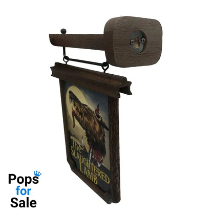 An American Werewolf in London Scaled Prop Replica Pub Sign 6 cm