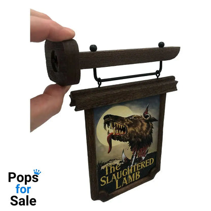An American Werewolf in London Scaled Prop Replica Pub Sign 6 cm