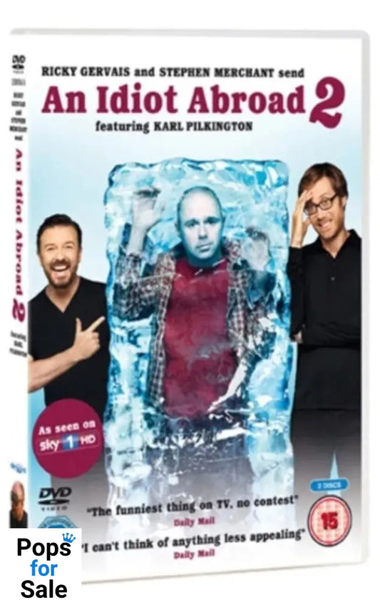 An Idiot Abroad - Series 2 DVD