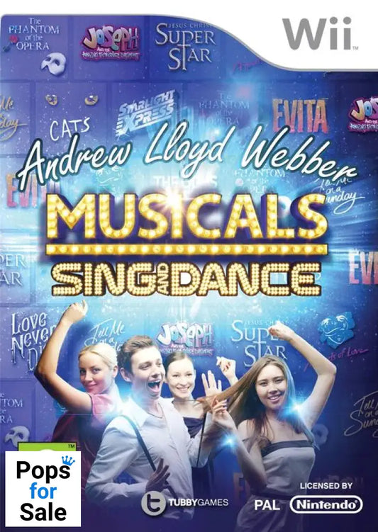 Andrew Lloyd Webber Musicals Sing & Dance for Nintendo Wii/Wii-U - [New]