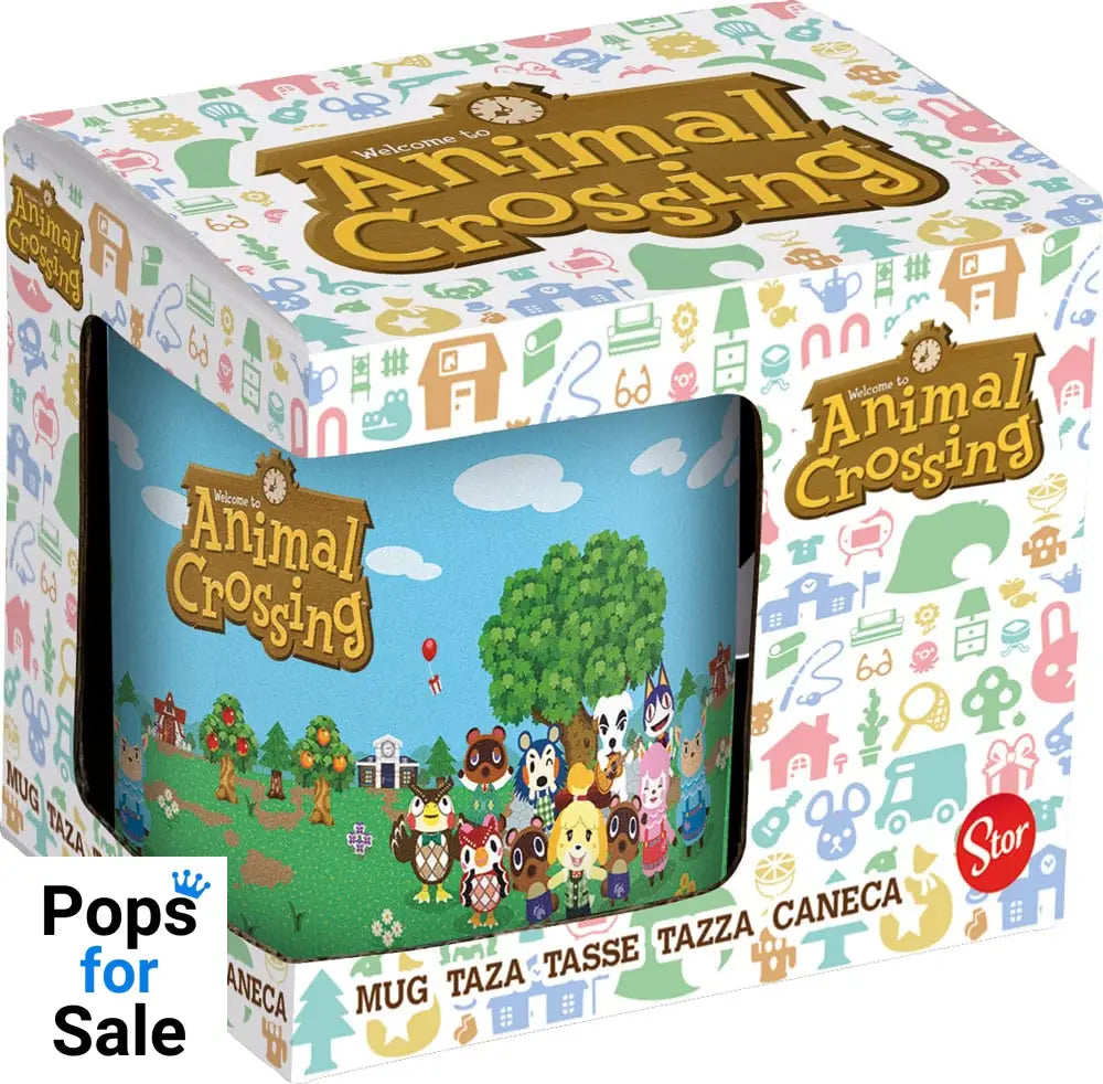 Animal Crossing Mug Case Logo & Characters 325 ml (6)