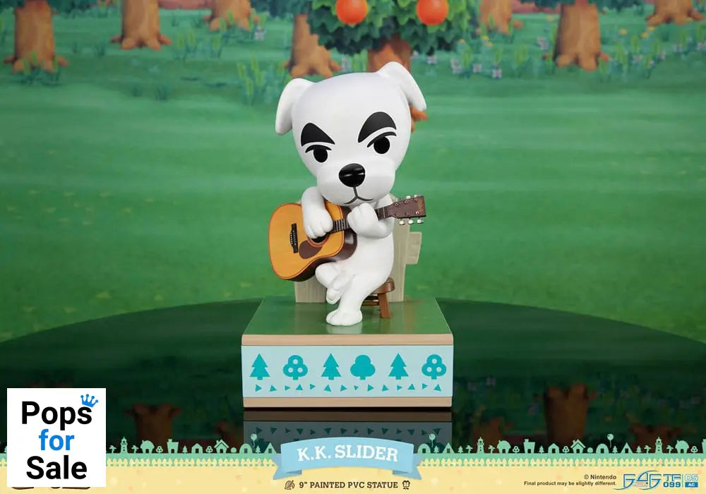 Animal Crossing: New Horizons PVC Statue K.K. Slider 22 cm