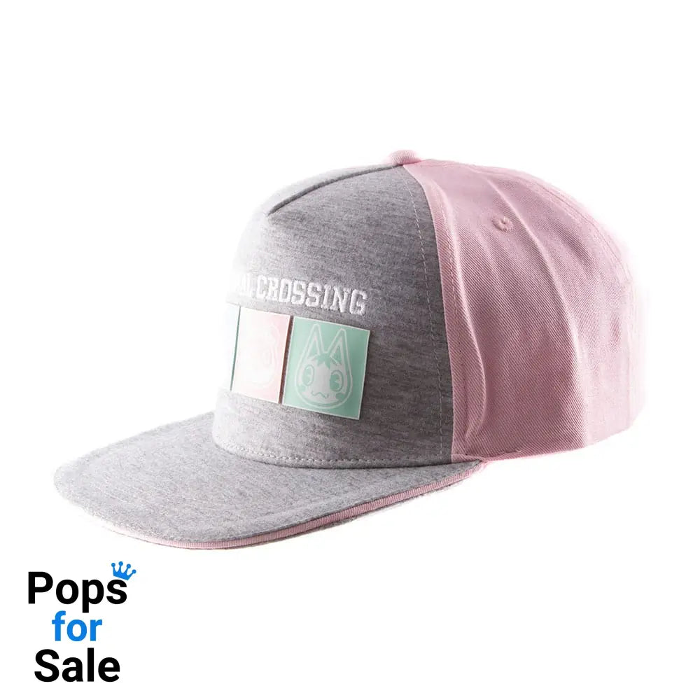 Animal Crossing Snapback Cap Pastel Squares