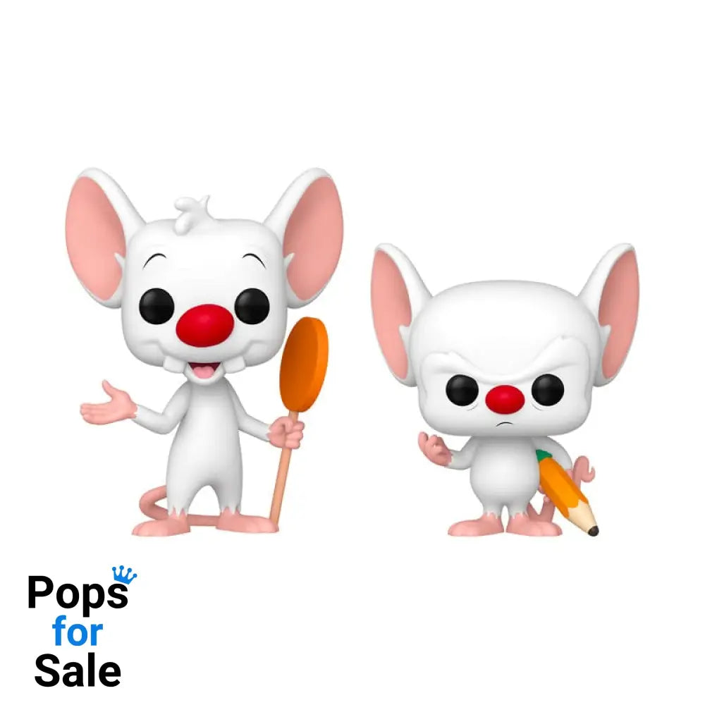 Animaniacs POP! Television Vinyl Figures 2-Pack Pinky & The Brain 9 cm