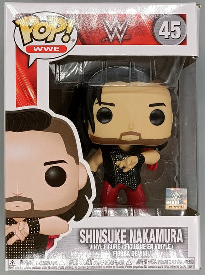 #45 Shinsuke Nakamura - WWE - Box Damaged Funko POP
