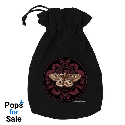 Anne Stokes Dice Pouch Magic Moth Dice