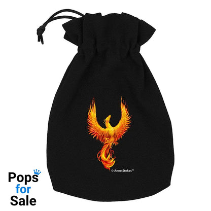 Anne Stokes Dice Pouch Phoenix Dice