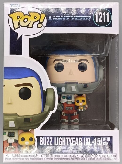 #1211 Buzz Lightyear (XL-15 with Sox) - Disney Lightyear Funko POP