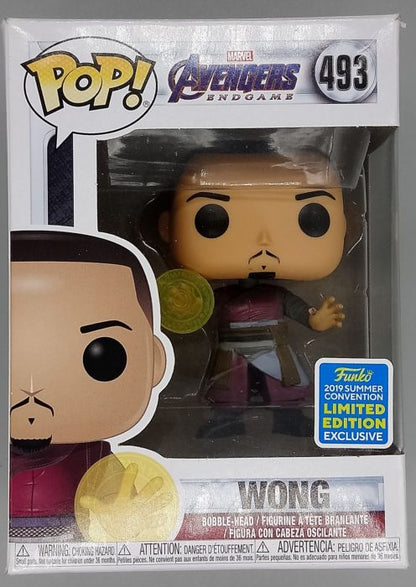 493 Wong - Marvel Avengers Endgame - 2019 Con - Box Damaged Funko POP