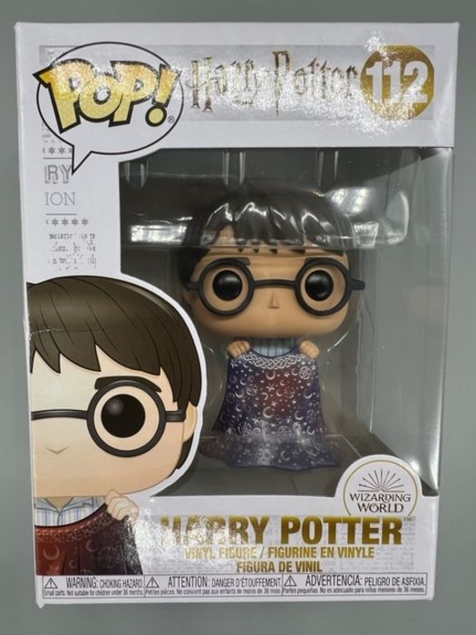 112 Harry Potter (w/ Invisibility Cloak) - Funko POP - Box Damaged