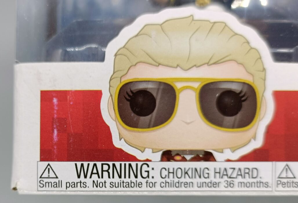 [2 Pack] Captain Marvel vs Chun-Li Capcom White Pants Box Damaged Funko POP