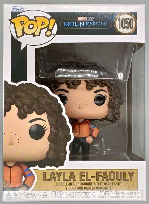 1050 Layla El-Faouly - Marvel Moon Knight  - Funko POP - Box Damaged