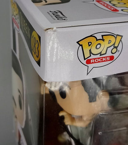 183 Freddie Mercury (Live Aid 1985) - Queen - Box Damaged Funko POP