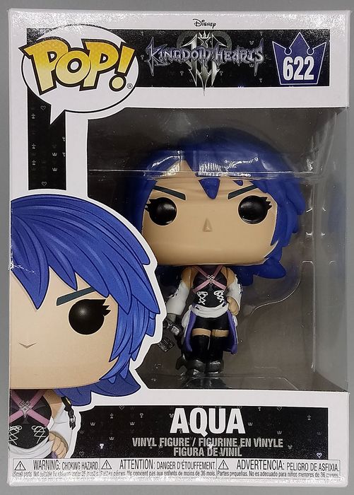 622 Aqua - Disney - Kingdom Hearts III - Box Damaged Funko POP