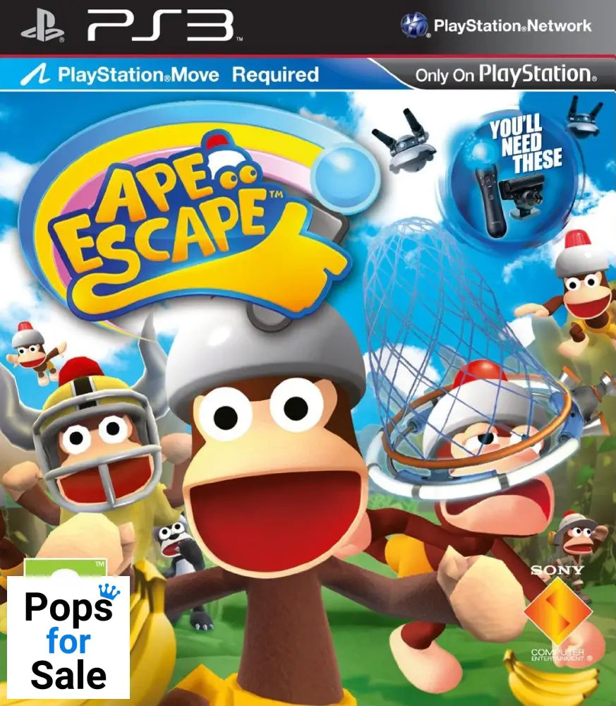 Ape Escape for Playstation 3 (PS3)