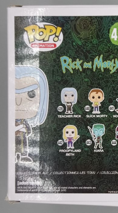 #439 Teacher Rick - Rick and Morty - Box Damaged Funko POP