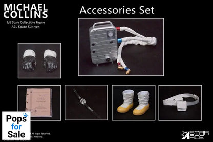 Apollo 11 Accessories for 1/6 Action figure Michael Collins Action figures