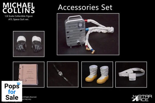 Apollo 11 Accessories for 1/6 Action figure Michael Collins Action figures