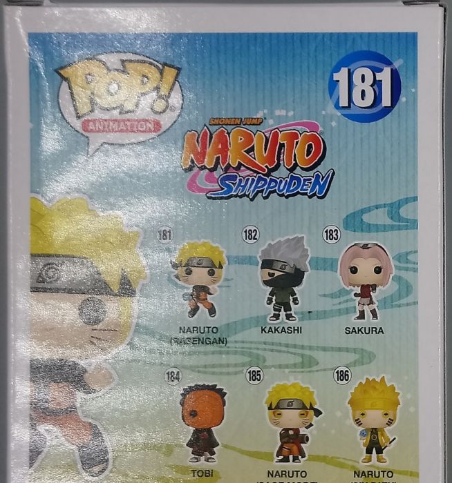 #181 Naruto (Rasengan) - Naruto Shippuden - Box Damaged Funko POP