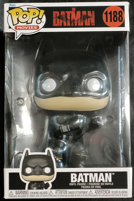 1188 Batman 10 Inch DC - The Batman - Funko POP - Box Damaged