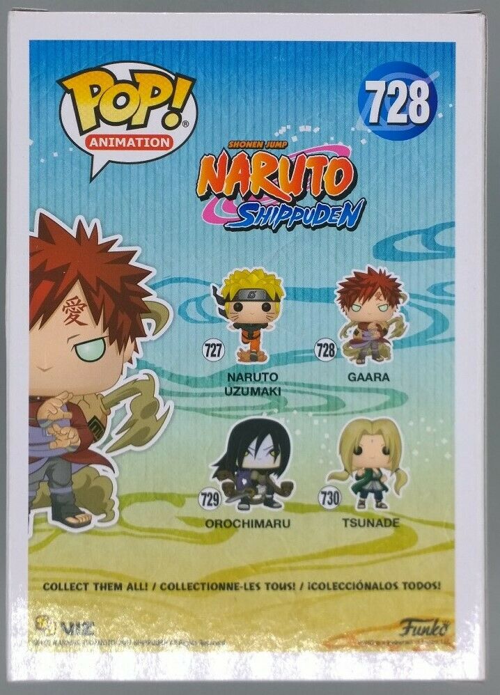 #728 Gaara - Metallic Special Edition - Naruto Shippuden Funko POP