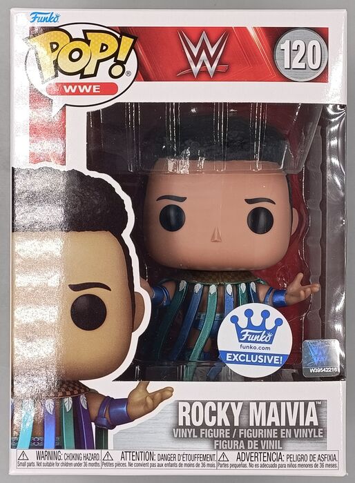 #120 Rocky Maivia Metallic - WWE Funko POP