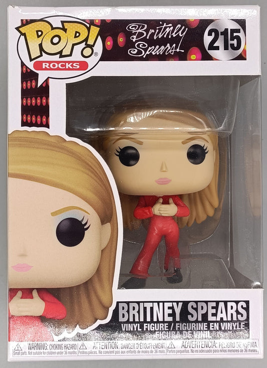 215 Britney Spears (Oops!... I Did It Again) - Rocks - Funko POP - Box Damaged