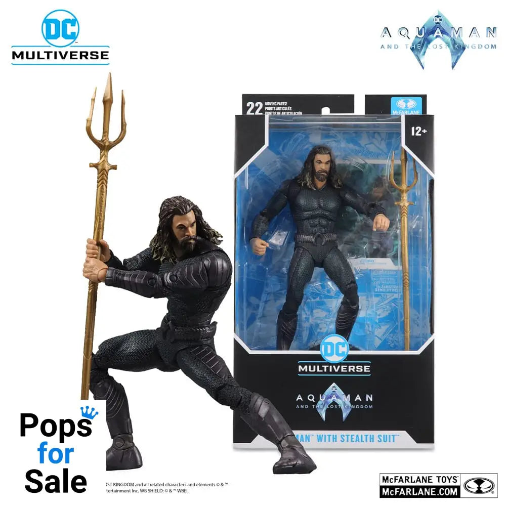 Aquaman and the Lost Kingdom DC Multiverse Action Figure Aquaman with Stealth Suit 18 cm