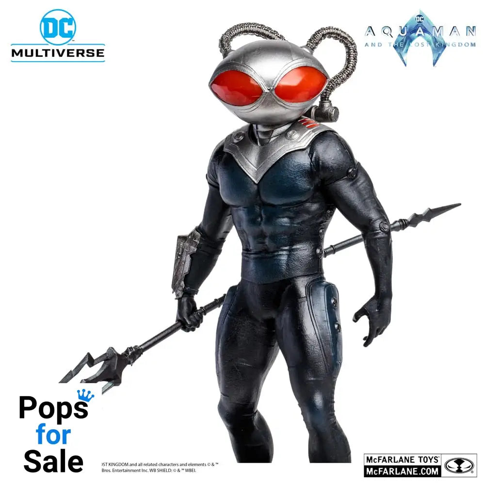 Aquaman and the Lost Kingdom DC Multiverse Megafig Action Figure Black Manta 30 cm