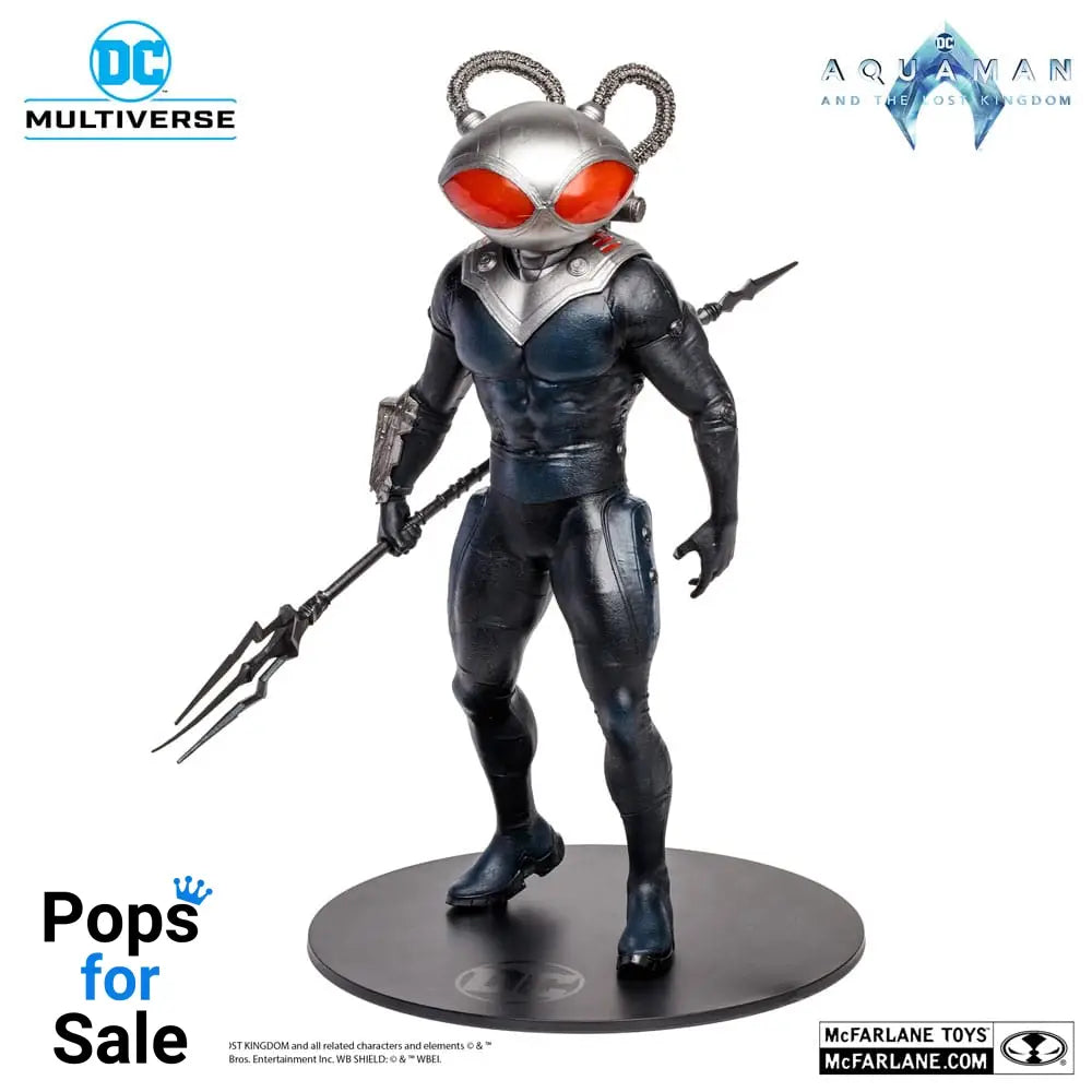 Aquaman and the Lost Kingdom DC Multiverse Megafig Action Figure Black Manta 30 cm