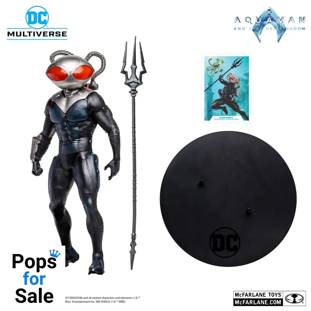 Aquaman and the Lost Kingdom DC Multiverse Megafig Action Figure Black Manta 30 cm