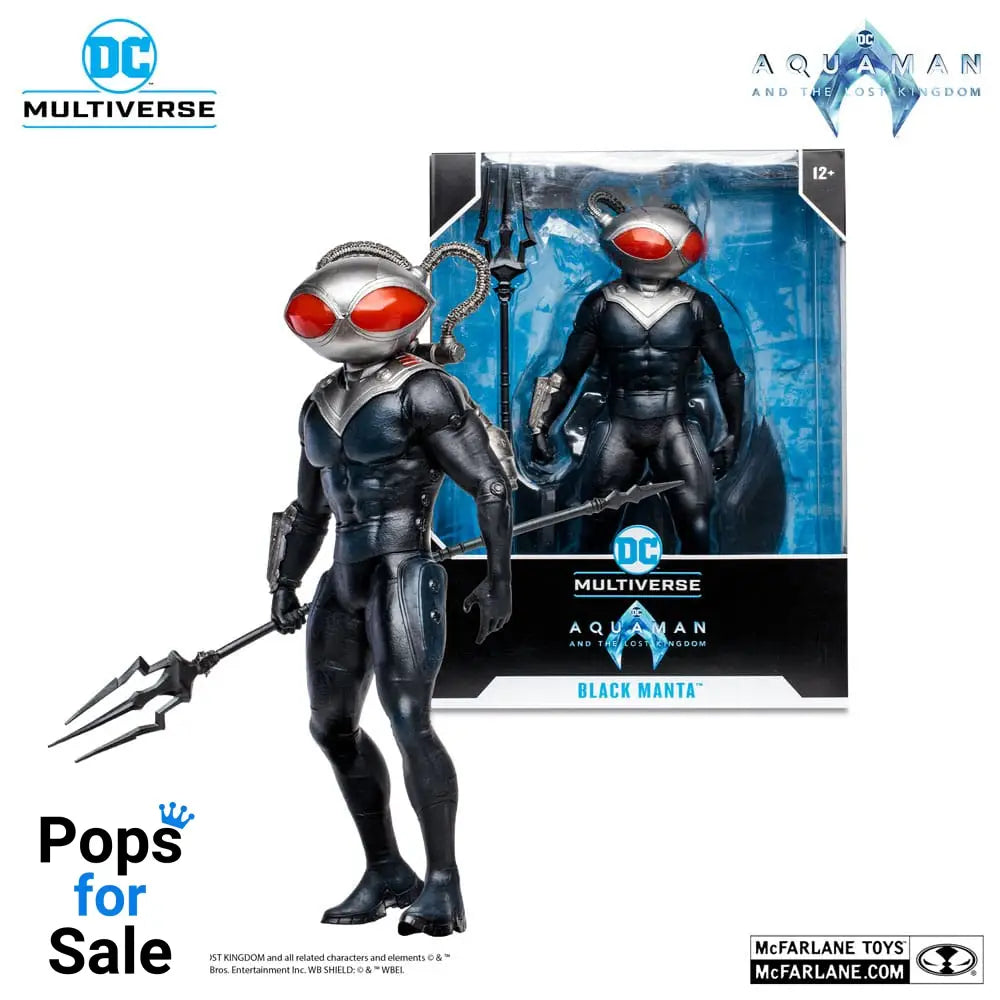 Aquaman and the Lost Kingdom DC Multiverse Megafig Action Figure Black Manta 30 cm