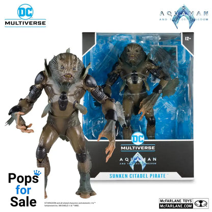 Aquaman and the Lost Kingdom DC Multiverse Megafig Action Figure Sunken Citadel Pirate 30 cm