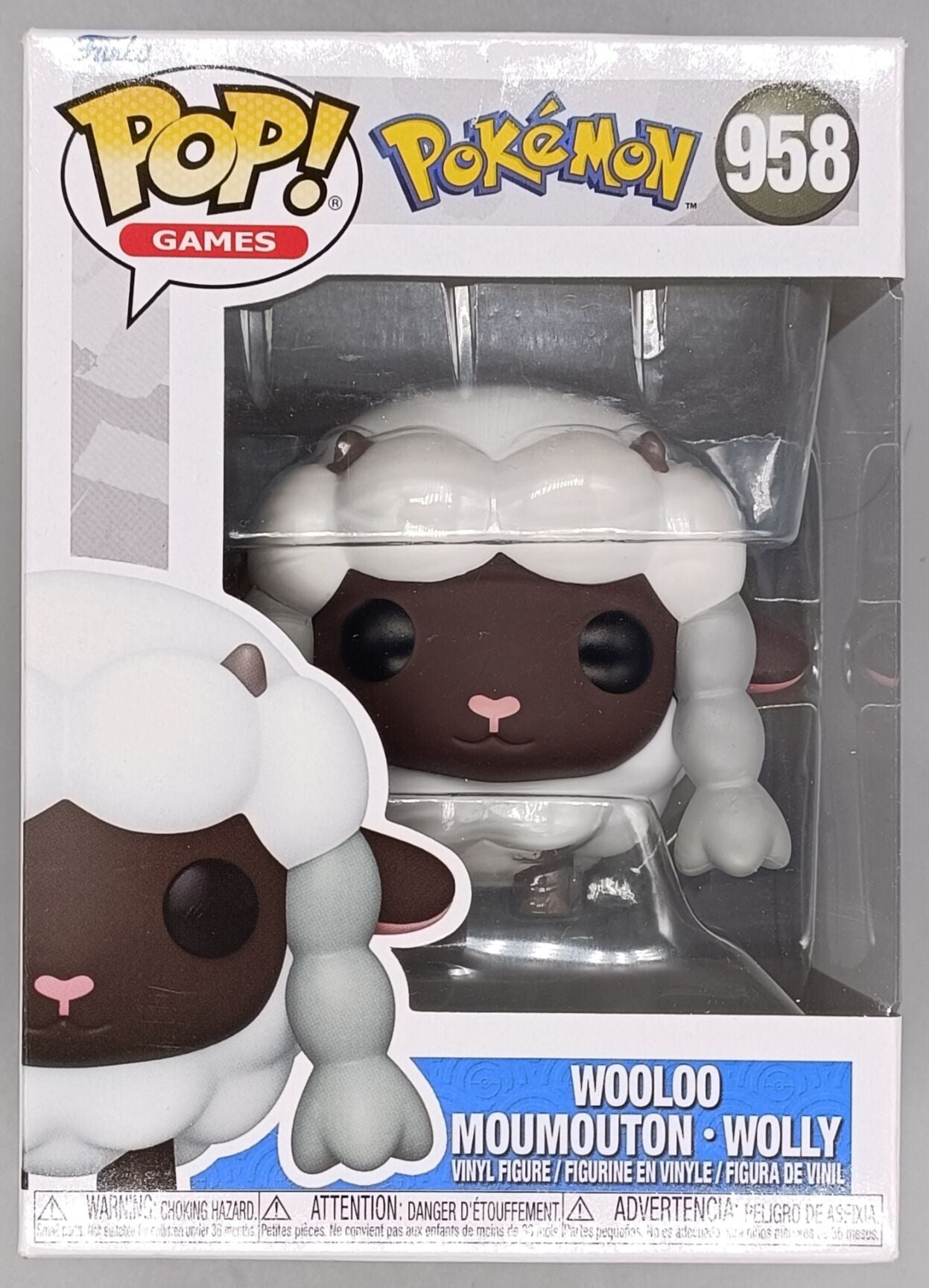 958 Wooloo - Pokemon - Funko POP - Box Damaged