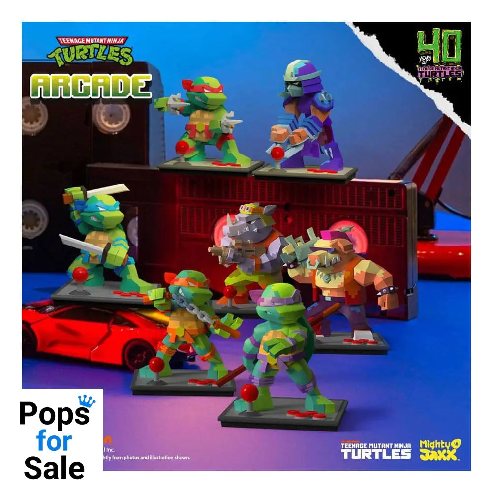 Arcade: Teenage Mutant Ninja Turtles 4 inch Vinyl Figure Blind Box Display (6)