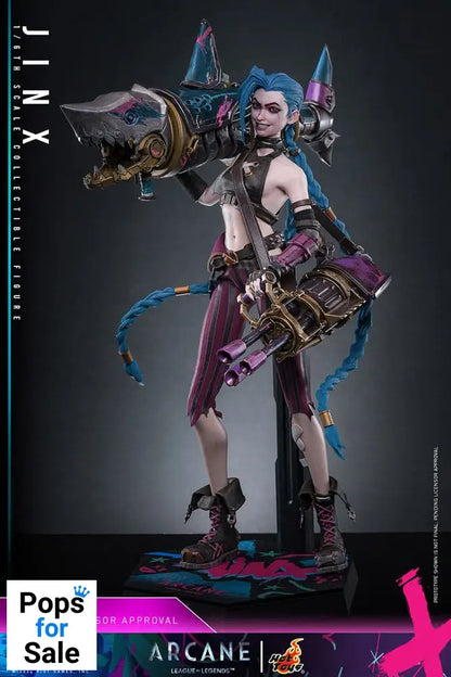 Arcane Action Figure 1/6 Jinx 27 cm