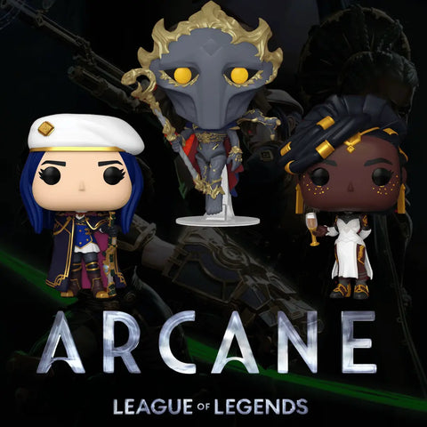 New Funko POPs for Arcane League of Legends