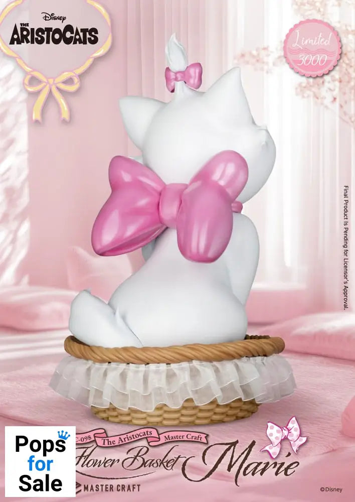 Aristocats Master Craft Statue Flower Basket Marie 32 cm